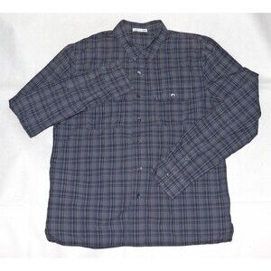 James Perse Standard Men's Long Sleeve Button Front Shirt Size 1